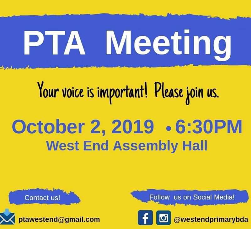 Oct PTA meeting 