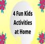 At home activities children can do durin